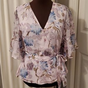 NWT Wrap-around blouse